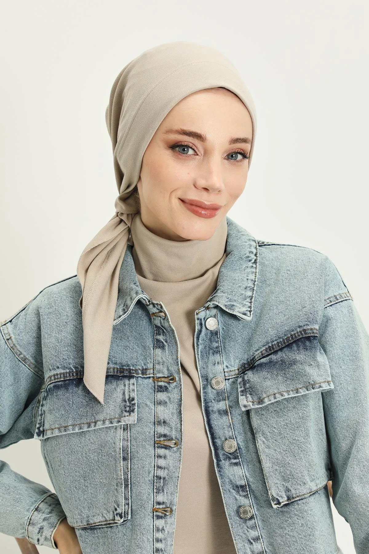 Stylish Ribbed Instant Turban Bonnet for Women, Stretchable Polyviscose Hijab Turban Bonnet, Easy Wear Instant Turban Bandana,B-45RB