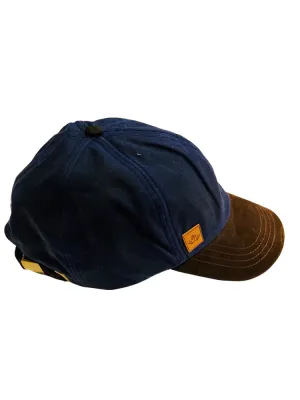 The Cotton Wax Baseball Cap - Yale Blue