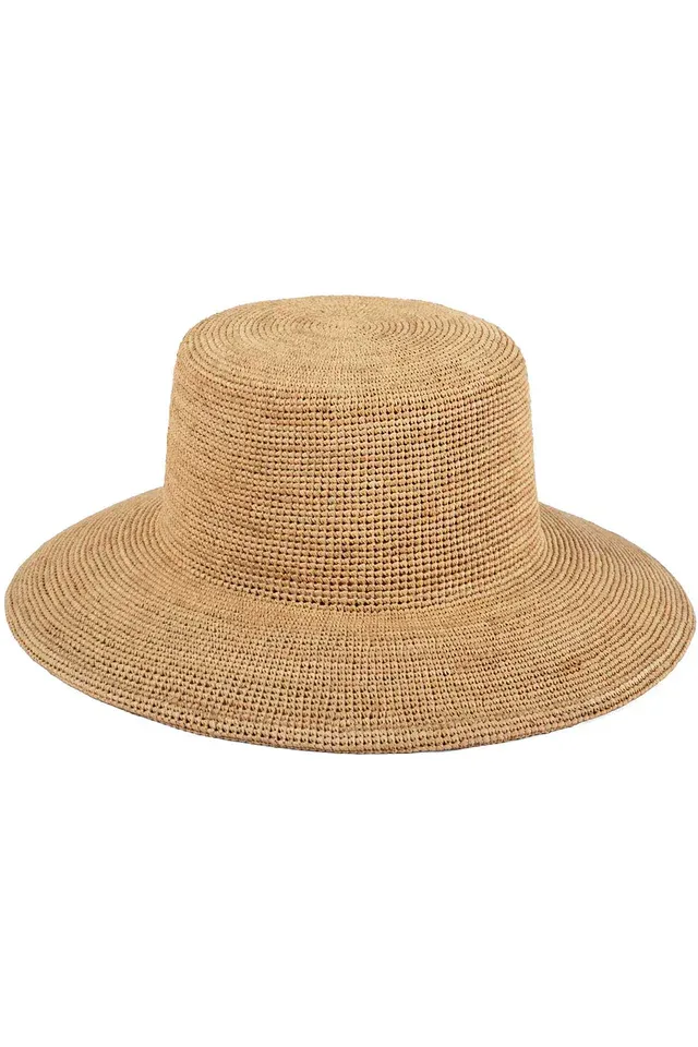 The Inca Bucket Wide Hat - Natural