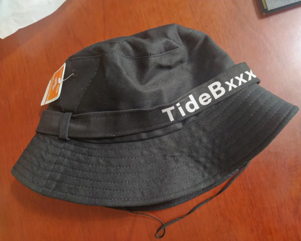 TideBxxx hat, can be tightened, can be loose, foldable beach sun hat, fisherman hat,