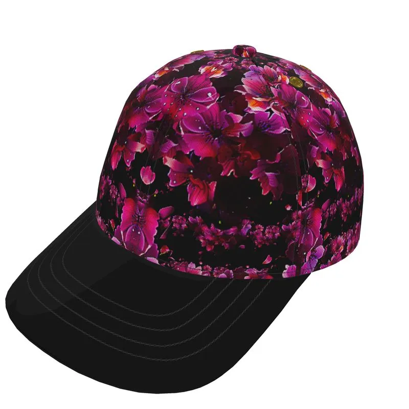 TRP Floral Print 02 Ladies Designer Baseball Cap