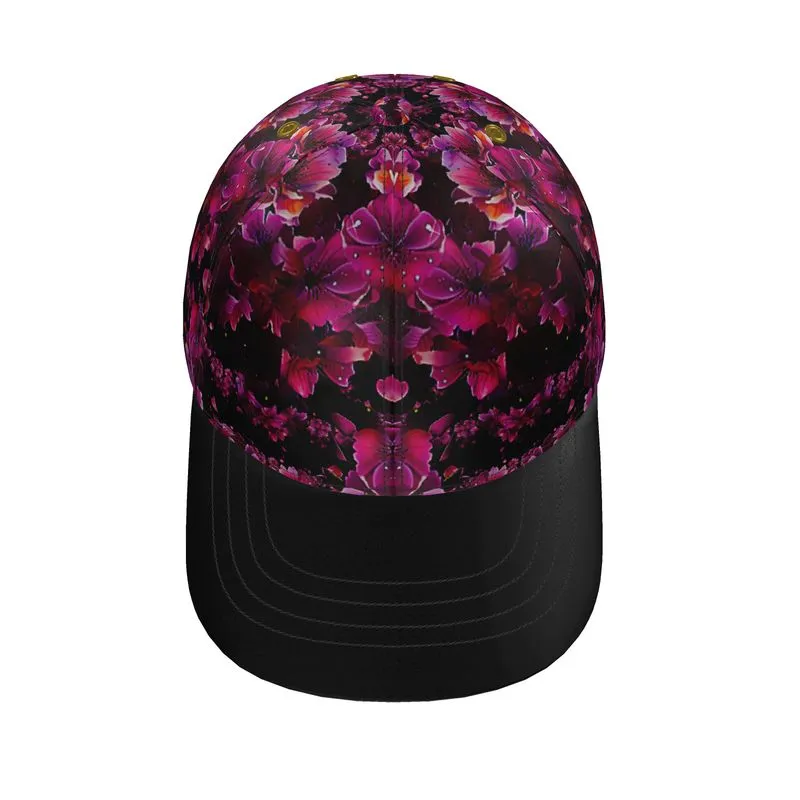 TRP Floral Print 02 Ladies Designer Baseball Cap