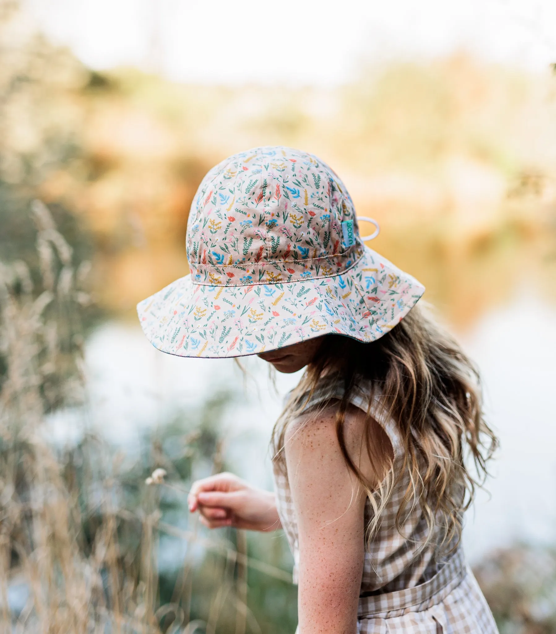 Wildflowers Wide Brim Sunhat