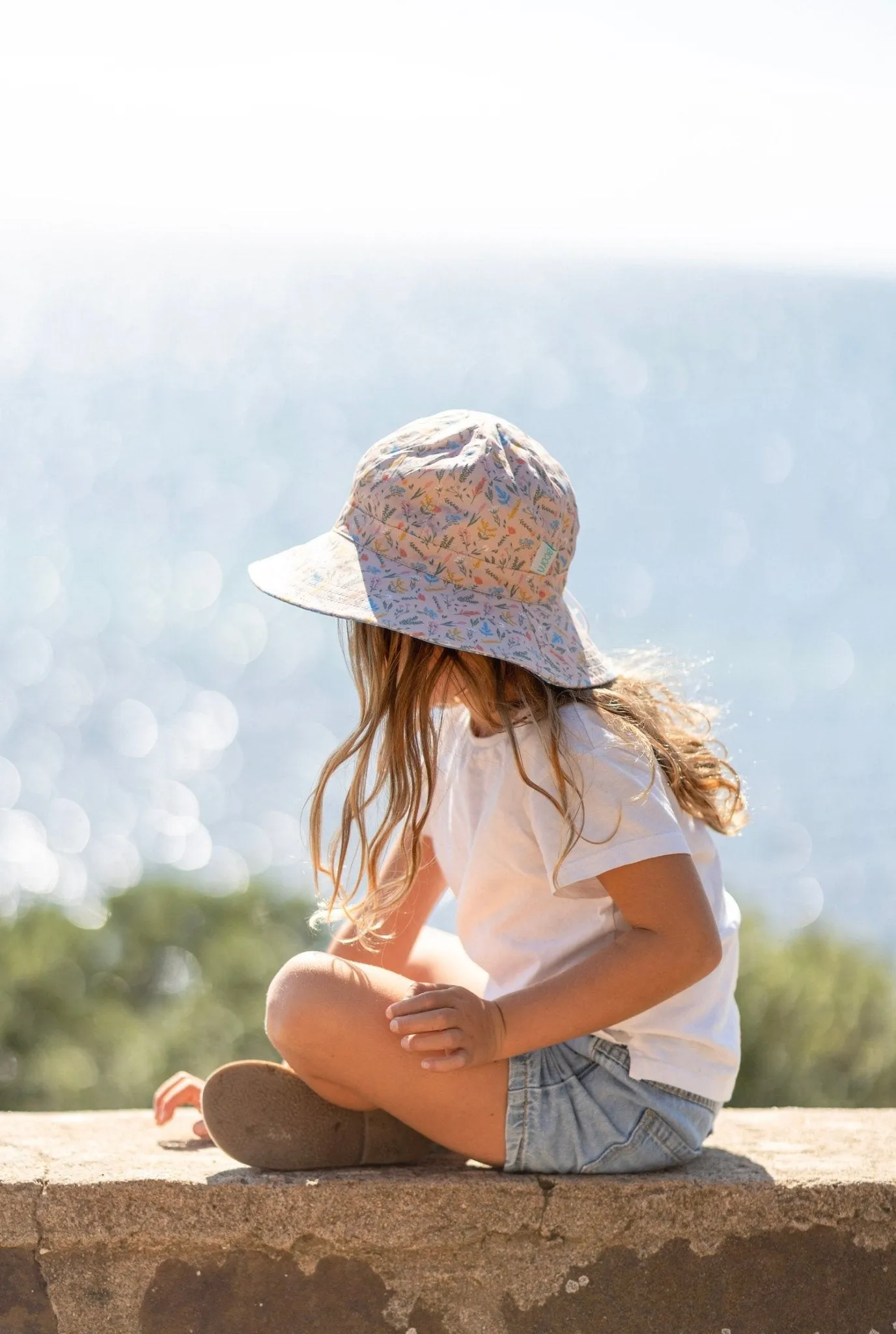 Wildflowers Wide Brim Sunhat