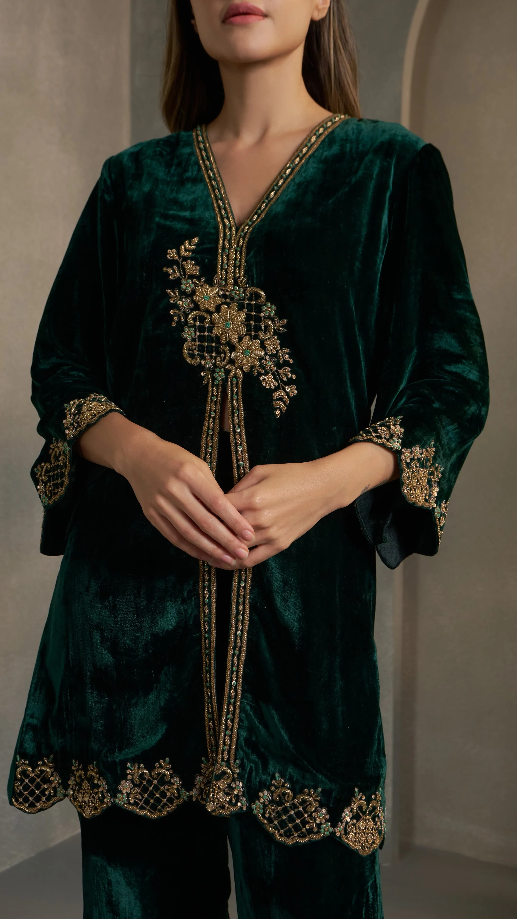 Zardozi Kurta